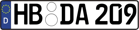 HB-DA209