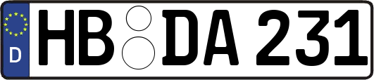 HB-DA231