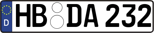 HB-DA232