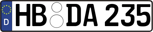 HB-DA235