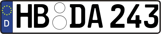 HB-DA243