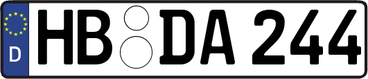 HB-DA244