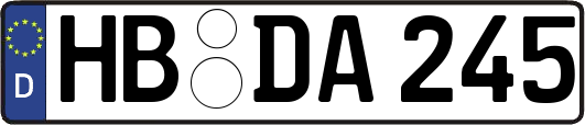 HB-DA245