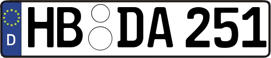 HB-DA251
