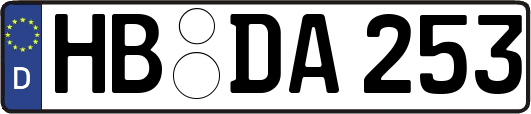 HB-DA253