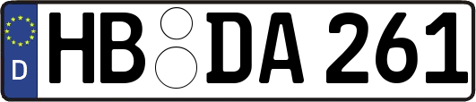HB-DA261