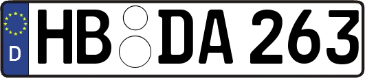 HB-DA263