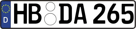 HB-DA265