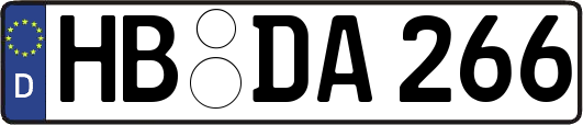 HB-DA266