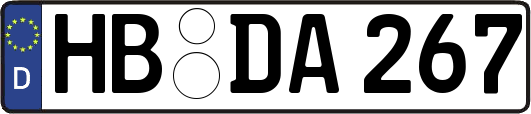 HB-DA267