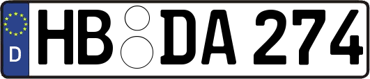 HB-DA274