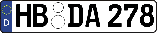 HB-DA278