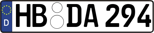 HB-DA294