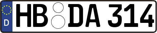 HB-DA314