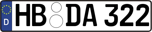 HB-DA322