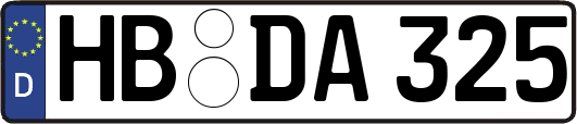 HB-DA325