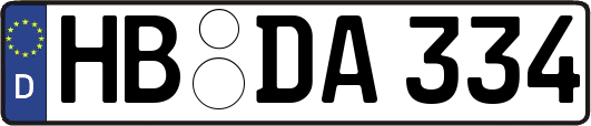 HB-DA334