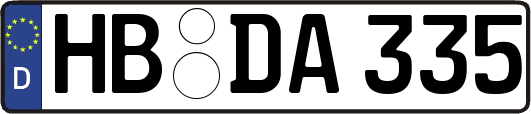 HB-DA335