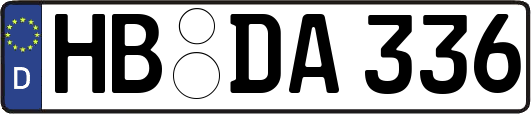 HB-DA336