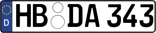 HB-DA343