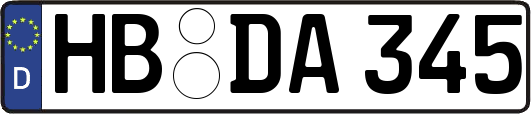 HB-DA345