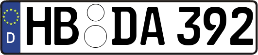HB-DA392