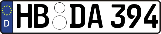 HB-DA394