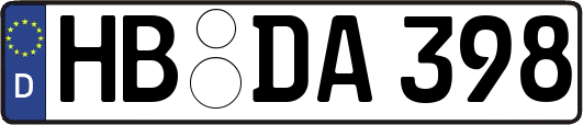 HB-DA398