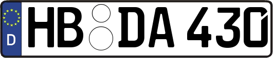 HB-DA430
