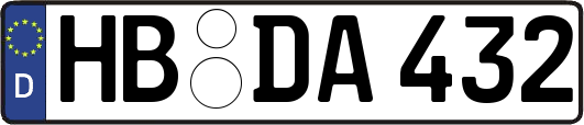 HB-DA432