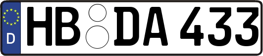 HB-DA433