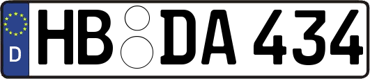 HB-DA434