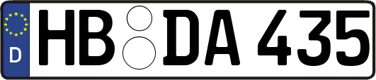 HB-DA435