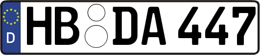 HB-DA447