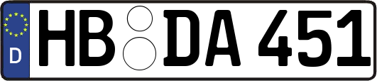 HB-DA451