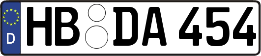 HB-DA454