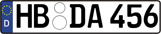 HB-DA456