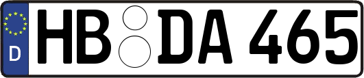 HB-DA465
