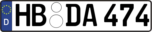 HB-DA474