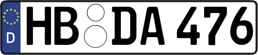 HB-DA476