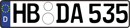 HB-DA535