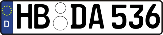 HB-DA536