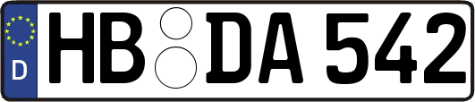 HB-DA542