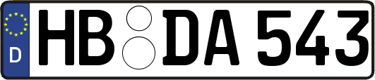 HB-DA543