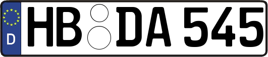 HB-DA545
