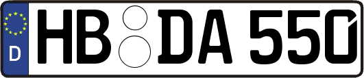 HB-DA550
