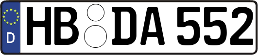 HB-DA552