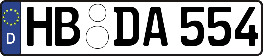 HB-DA554