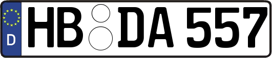 HB-DA557