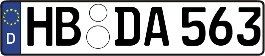 HB-DA563